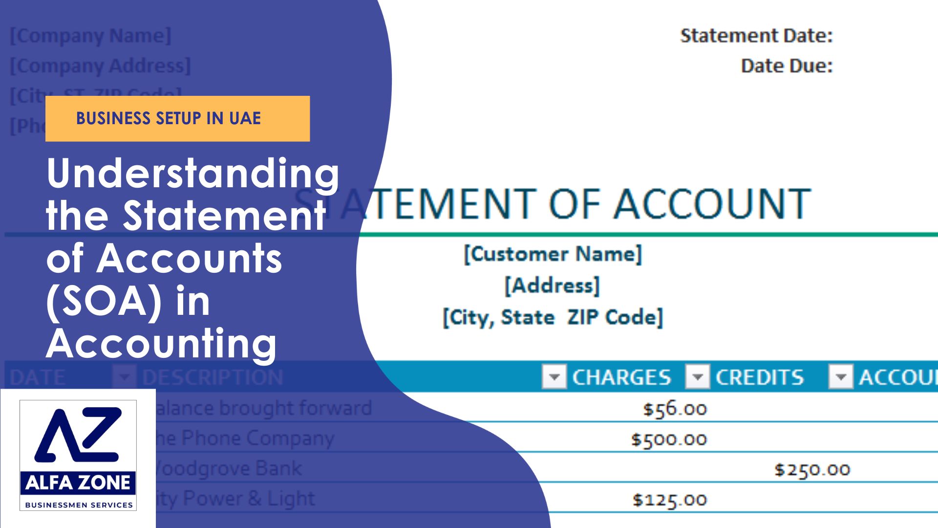 Understanding the Statement of Accounts (SOA) in Accounting