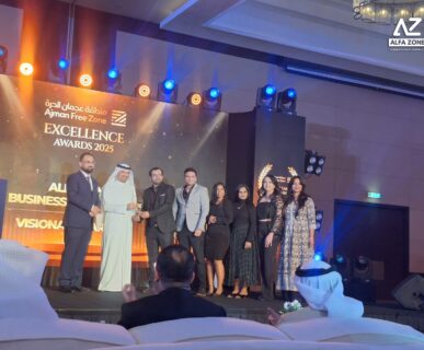 Cherish Moments in Ajman Free Zone Awards 2025